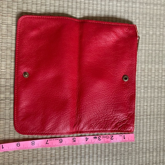 American Apparel, genuine leather clutch - Picture 7 of 8